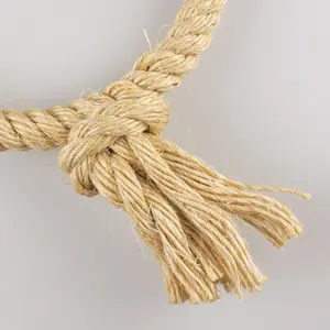 Corde à anneaux pour jouet oiseaux en sisal Duvoplus image-3