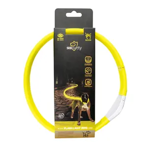 Φωτεινό κολάρο σκύλου με USB από σιλικόνη Duvoplus Flash Maxi image-1