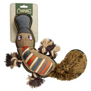 Jouet peluche pour chien ornithorynque Duvoplus Canvas image-1