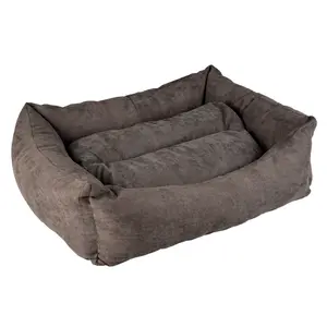 Καλάθι για γάτα Duvoplus Hexa Velvet Concrete image-0