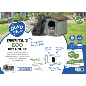 Καταφύγιο για σκύλο, γάτα ή τρωκτικό Duvoplus Pepita 1 Eco image-0