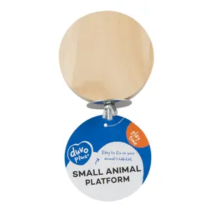 Drewniana zabawka platformowa dla gryzoni w l Duvoplus image-2