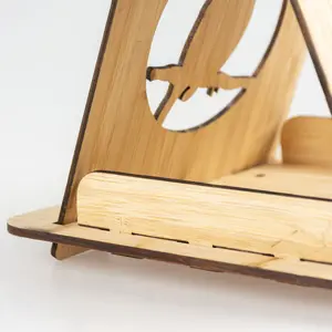 Jouet pour rongeurs plate-forme en bois en O Duvoplus image-3