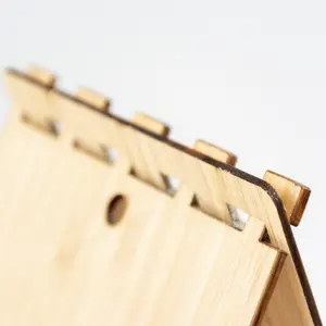 Jouet pour rongeurs plate-forme en bois en O Duvoplus image-4