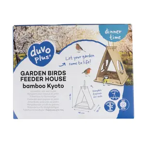 Μπωλ για πουλιά από μπαμπού Duvoplus Kyoto image-1