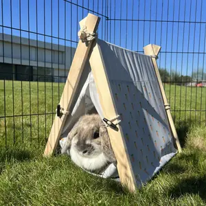 Jaula para roedores y conejos Duvoplus Carrot Tipi image-4