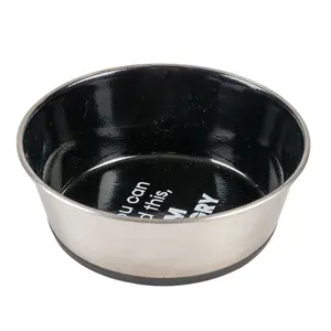 Miska dla psa Duvoplus Brushed Fix I'm hungry image-2