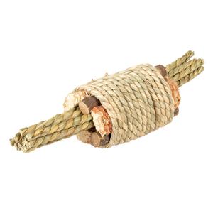 14490-water-hyacinth-and-corn-roll-rodent-toy-duvoplus-multicolour-16x8x8-cm