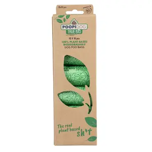 Rolo de 15 sacos para cocó de cão Duvoplus True Bio (x12) image-1