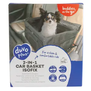 2 i 1 hundeseng til bilen Duvoplus Isofix image-4