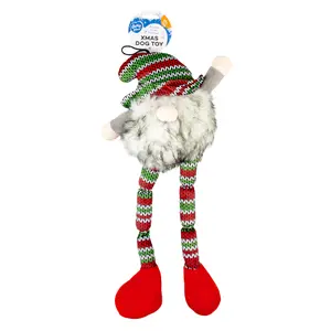 Langhals elf knuffel speelgoed voor honden Duvoplus Xmas image-1