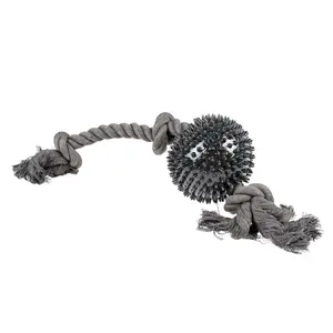 Corde pour chien 3 nœuds et boule Duvoplus Eco image-2