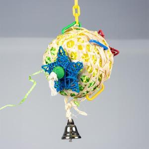 Bamboe pinata vogelspeelgoed Duvoplus Forage image-2