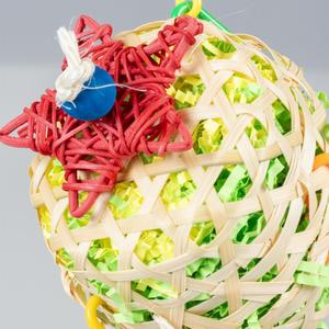 Bamboe pinata vogelspeelgoed Duvoplus Forage image-3