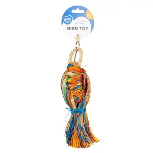 Candeeiro suspenso em pele e sisal Duvoplus Shreddy image-1