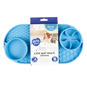 Licking mat for dogs Duvoplus Multi