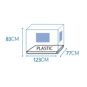 Caixa de ferro dobrável para cães 2 portas tp Duvoplus Topline image-2