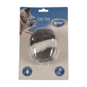 Juguete triangular de felpa con cascabel Duvoplus image-2