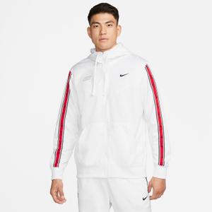 Sweatshirt com capuz e fecho de correr em poly-knit Nike Sportswear Repeat image-1