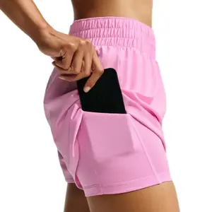 Short 2 em 1 de cintura alta senhora Nike One Dri-fit image-3