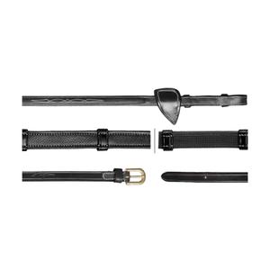 Leather loop reins for horse Dy'on Hunter 5/8"