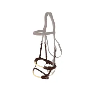 Double Cord Horse Noseband Dy'on image-0