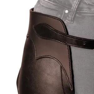 Mulher de calças de cabedal Dy'on image-4