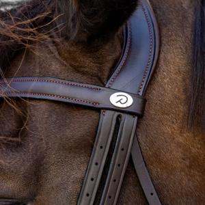 Reithalfter aus weichem Leder Dy'on image-4