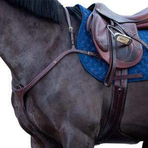 Leather hunting collar for horse Dy'on image-2