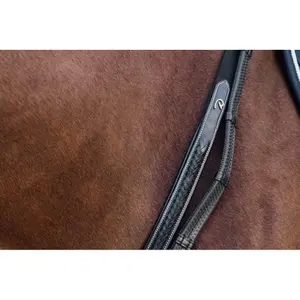 Jagdhalsband für Pferde mit geflochtener Brücke Dy'on image-1