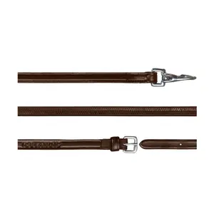 Pferdezügel aus Gummi mit Karabinerhaken Dy'on 1/2 image-0