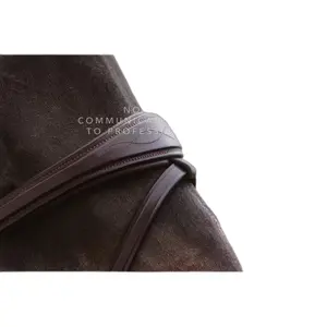 Anatomisch kombinierte Nasenriemen für Pferde mit Ketten Dy'on image-0