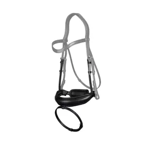 Muserolle combinée pour cheval large mat Dy'on image-0