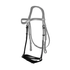 Muserolle cheval allemande avec fermeture Dy'on Pull Back Mat image-0