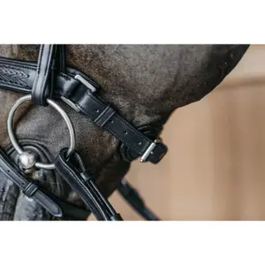 Uzdečka s kombinovanou uzdou z pleteného materiálu a s táhnutím zpět Dy'on image-4