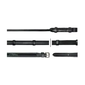 Rênes pour cheval avec 7 arretoirs sans stopper Dy'on Hunter image-0