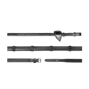 Rédeas para poney em borracha com 7 paradas Dy'on image-0