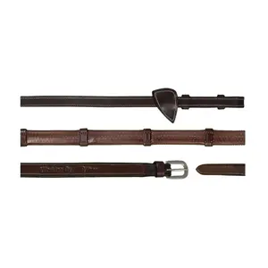 Rênes caoutchouc pour cheval avec 7 arretoirs Dy'on