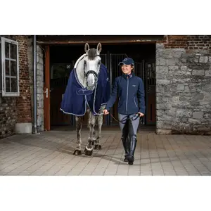 Cordón de montar de cuero con cadena Dy'on image-1