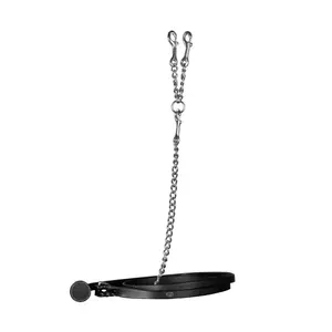 Cordón de montar de cuero con cadena Dy'on image-0