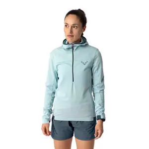 Women's 1/2 zip hooded sweatshirt Dynafit Traverse Sun image-1