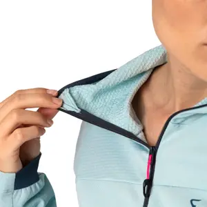 Women's 1/2 zip hooded sweatshirt Dynafit Traverse Sun image-4