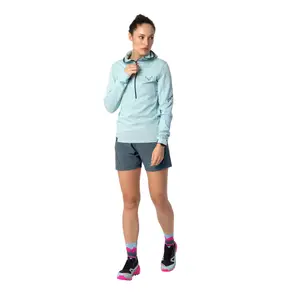 Women's 1/2 zip hooded sweatshirt Dynafit Traverse Sun image-2