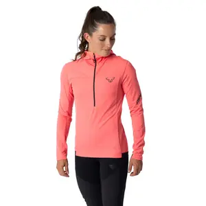 Women's 1/2 zip hooded sweatshirt Dynafit Traverse Sun image-1