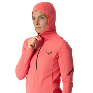 Women's 1/2 zip hooded sweatshirt Dynafit Traverse Sun image-3