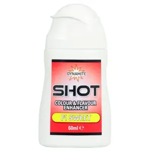 Pontyhorgászati csalogató adalékanyag Dynamite Baits Shot F1