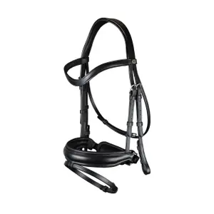 Anatomical riding bridle with wide combi noseband Dy'on image-0