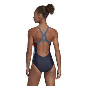Women's swimsuit adidas fit block image-3