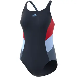 Women's swimsuit adidas fit block image-0