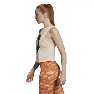 Camiseta de tirantes para mujer adidas Wanderlust Graphic image-4